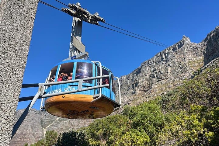 Table Mountain with Robben Island and AFROGEM Private Tour