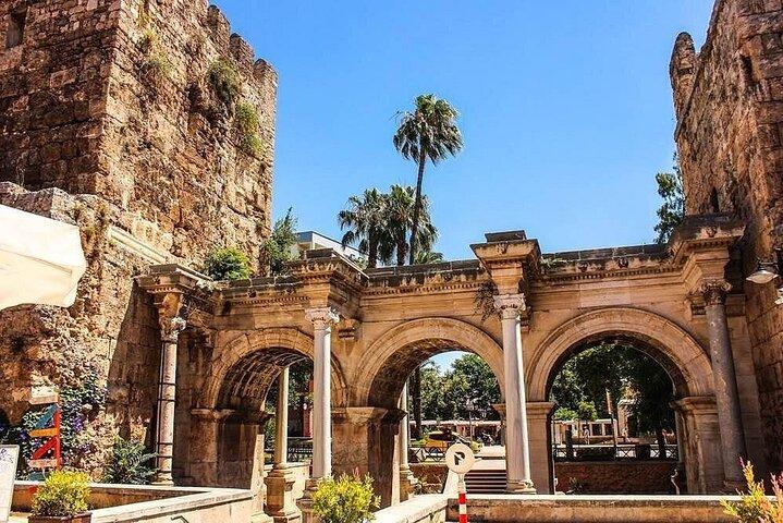 Antalya All-Inclusive City Tour from Kemer:Boat Trip & Waterfalls