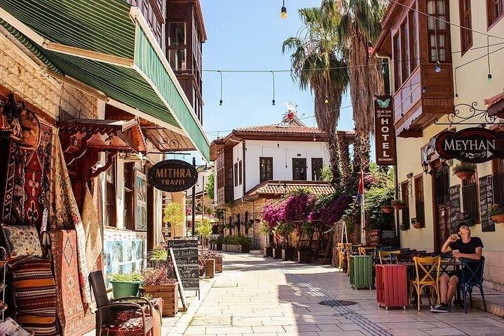 Antalya All-Inclusive City Tour from Kemer:Boat Trip & Waterfalls