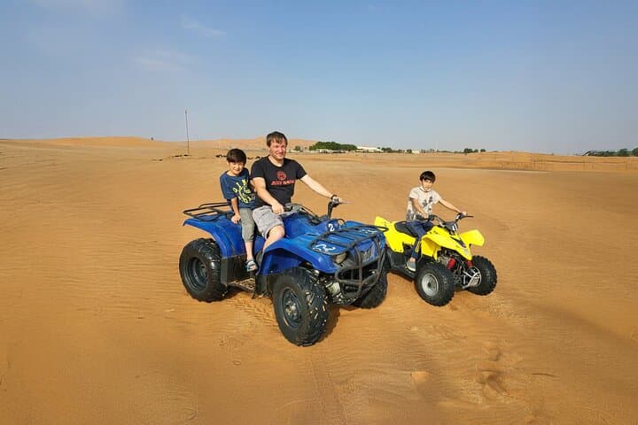 Quad Bike Self-drive & Camel Trekking Experience In Red Dunes Desert
