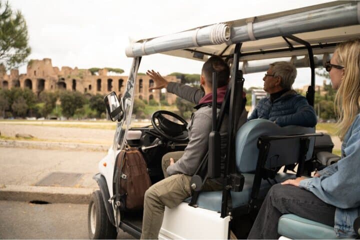 Family Friendly Private Golf Cart Tour of Rome