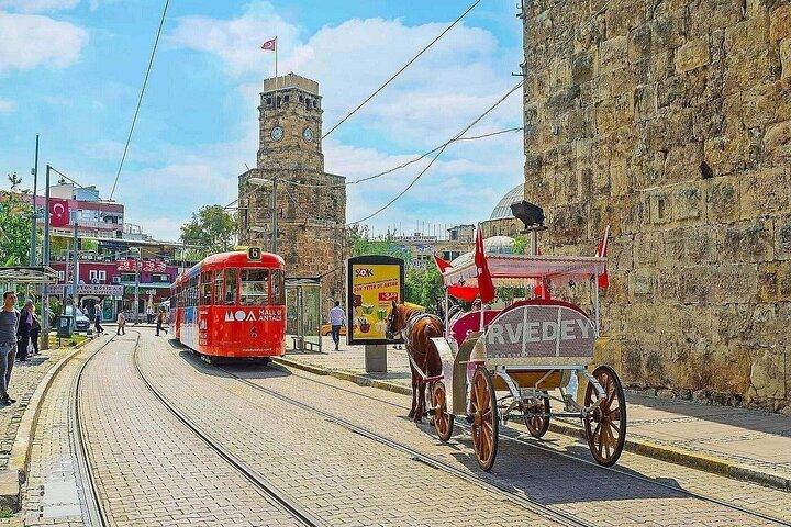 Antalya All-Inclusive City Tour from Kemer:Boat Trip & Waterfalls