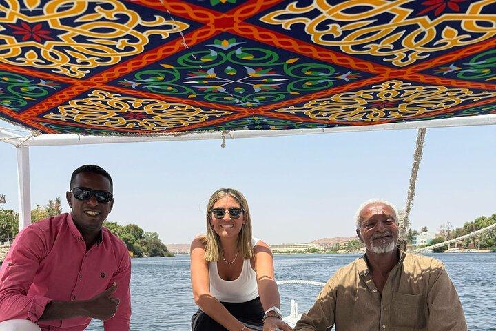 Aswan Nile Fellucca Sailling Around Elephantine Island, Visit Botanical Garden