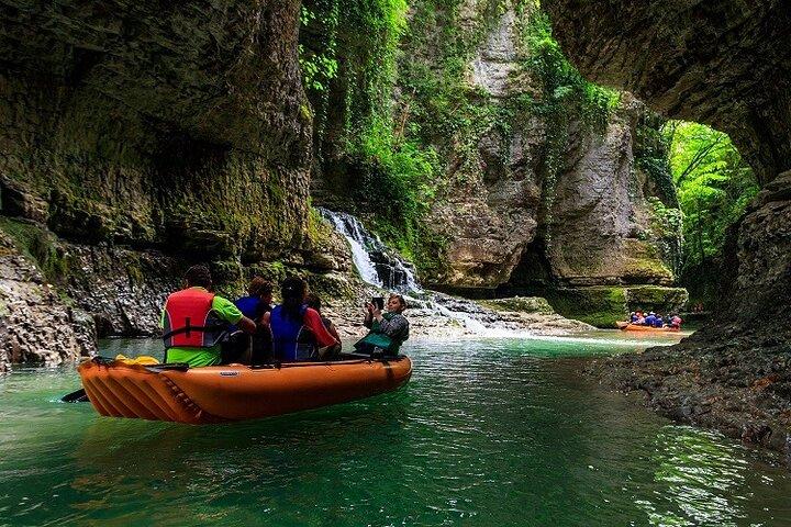 Martvili Canyon and Hanged Bridges of Okatse