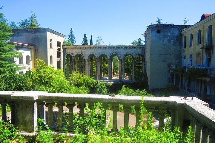 Martvili Canyon and Hanged Bridges of Okatse