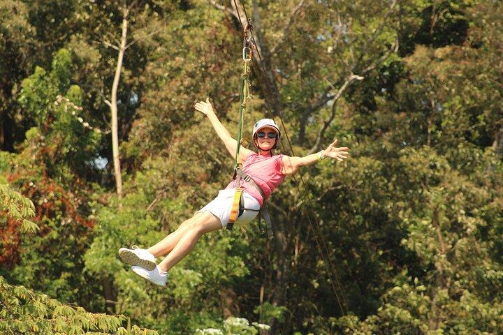 Roatan ATV Adventure with Zip Line Monkey/Sloth Combo