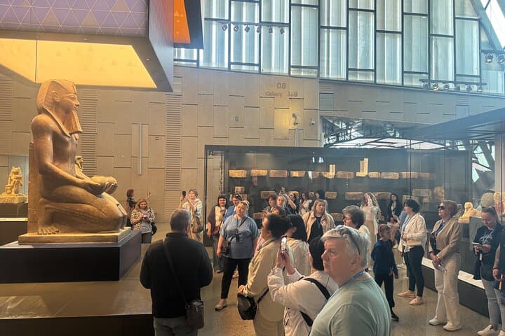 All-Inclusive Giza Pyramids, Sphinx & Grand Egyptian Museum (GEM)