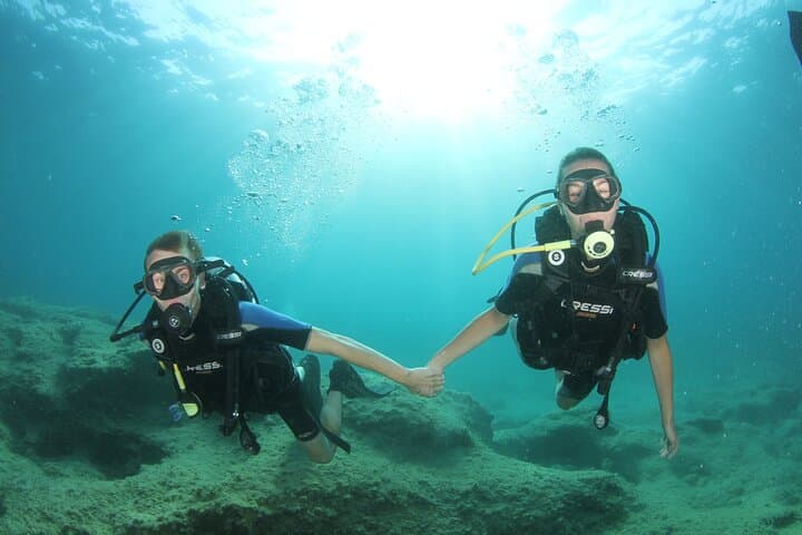 Discover Chania Underwater–2 Easy Dives with Free Photos & Pickup
