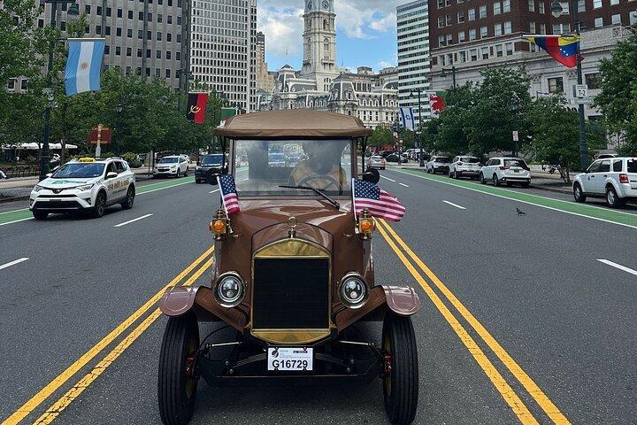 Explore Philadelphia via Vintage Car or Electric cart