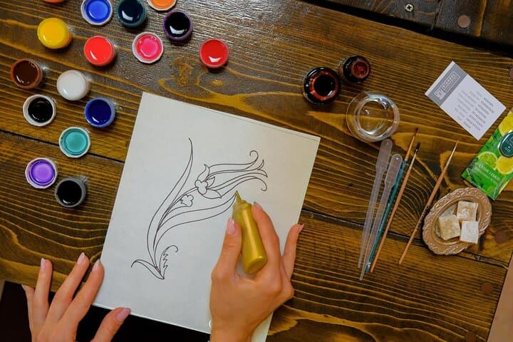 Istanbul Traditional Stained Glass Painting Workshop