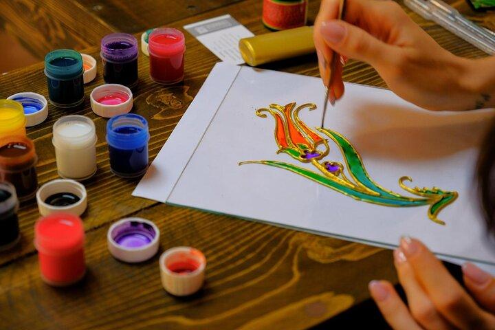 Istanbul Traditional Stained Glass Painting Workshop