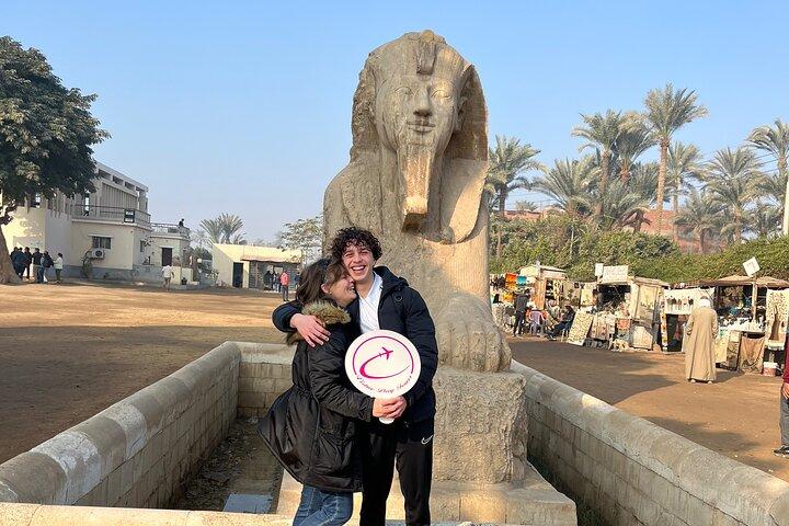 Giza Pyramids, Sakkara Pyramid and Memphis Group Tour