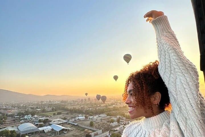 CDMX - TEOTIHUACAN Hot air balloon flight