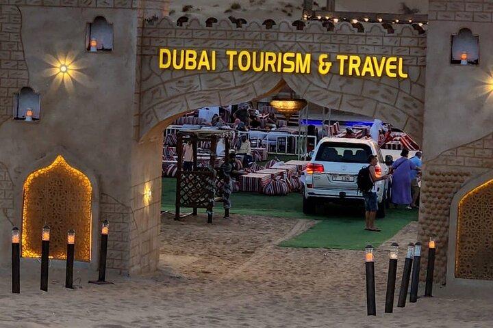 VIP Red Dune Desert Safari with quadbike,4x4 pick/drop,BBQ dinner