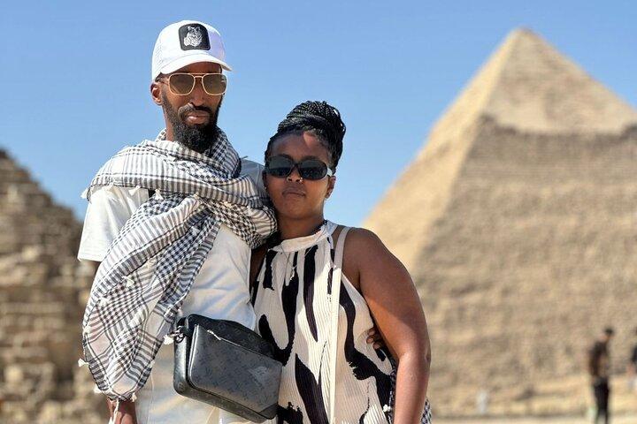 Giza Pyramids, Camel ride, Shopping with ATV Quad bike