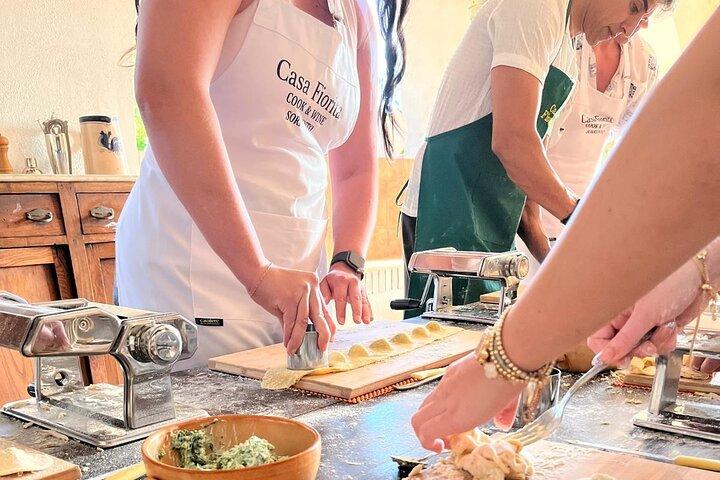 Sorrento : Cooking class & Wine Pairing with Sommelier by the Sea