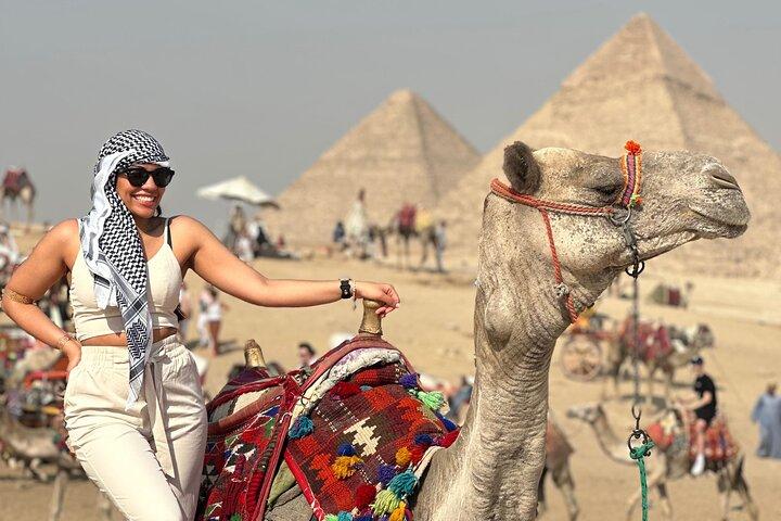 Giza Full Experience: Inside Great Pyramid, Sphinx, Camel, Lunch