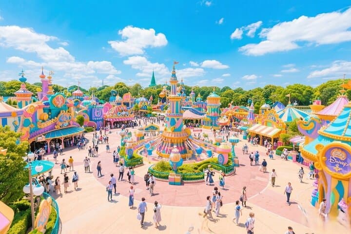 Tokyo DisneySea 1-Day Ticket & Private Transfer