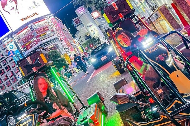 Tokyo Shibuya Go-Kart Experience! Monster-Kart ※IDP Required