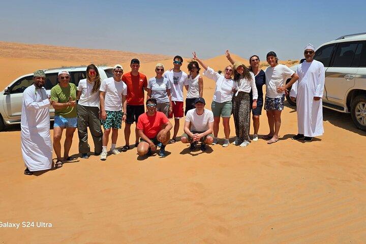 Sharing Tour to Wadi Bani Khalid & Wahiba Sand Desert with Sunset