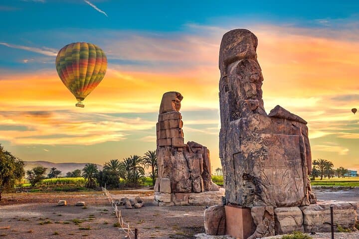 Luxor Hot Air Balloon & East & West Bank Full-Day Tour with Lunch