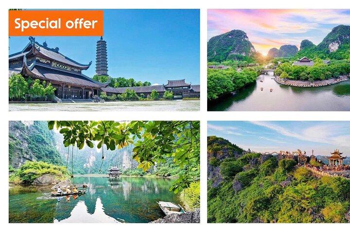 Ninh Binh Highlights Hoa Lu/Bai Dinh-Trang An/ Tam Coc- Mua Cave