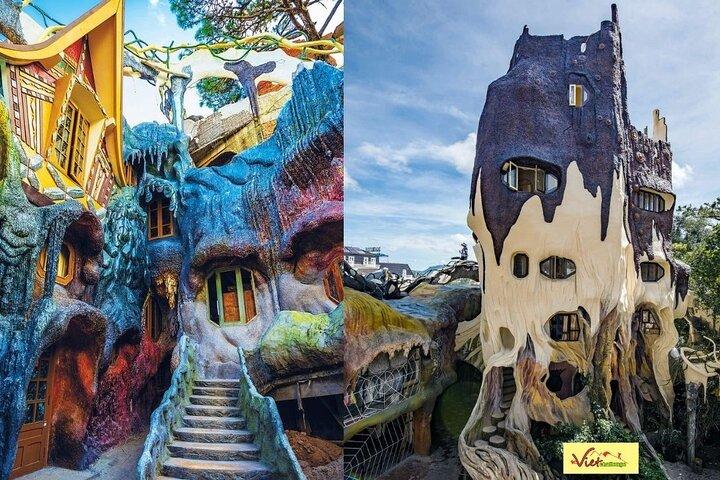 Dalat: Morning tour Alpine Coaster, Crazy House, Clay Tunnel