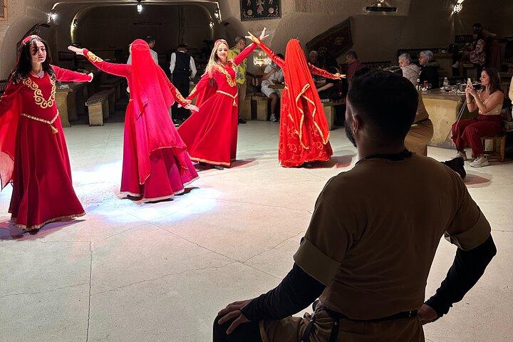 Cappadocia Turkish Night Show, Dinner & Unlimited Drinks & Pickup