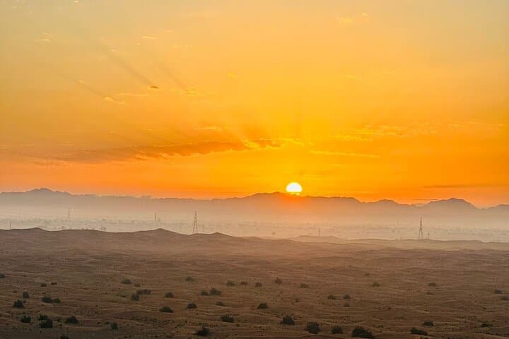 Dubai Sunrise Desert Safari with Camel Riding