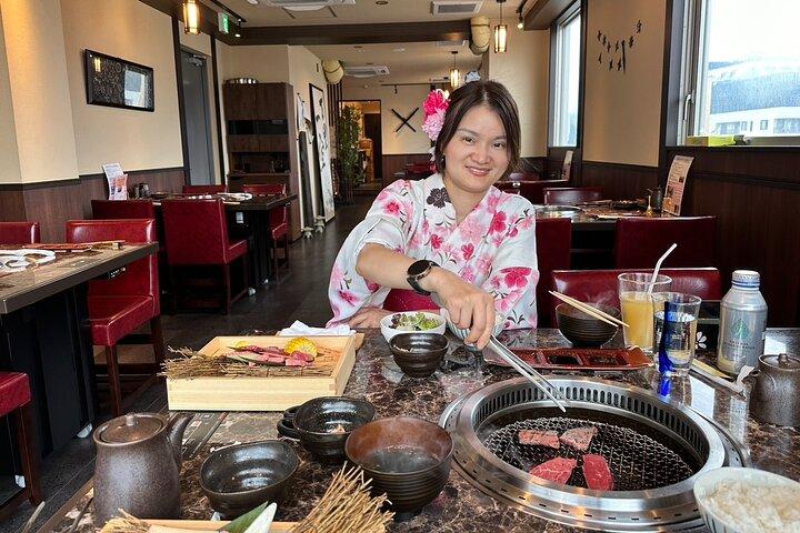 Halal Wagyu Tasting A Friendly Tour with Local Guide in Asakusa