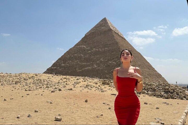 Explore Giza Pyramids on a Private ATV or Camel Tour