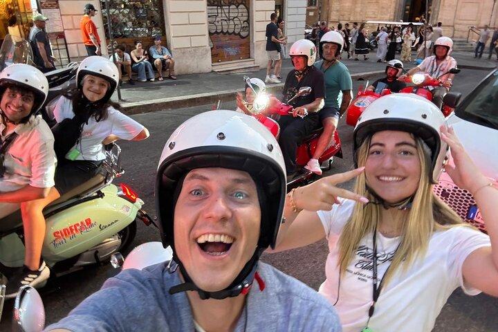 Rome by Vespa Sidecar: The Most Fun & Iconic Experience + Gelato