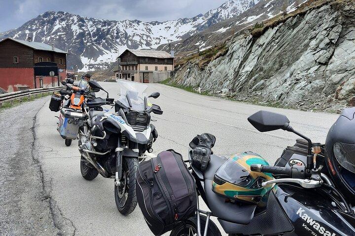 1-day guided motorcycle tour Lake Lecco and Valsassina