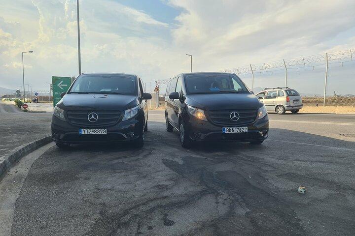 Athens Airport to Athens Hotels Private Transfer VAN