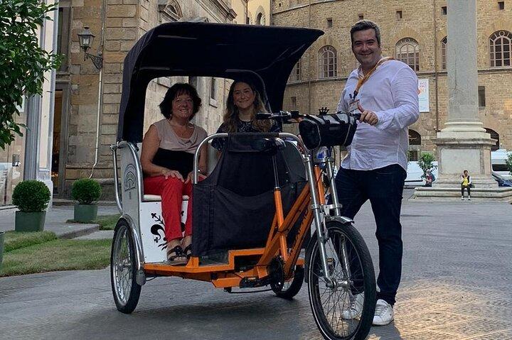 Florence Private Transportation in Rickshaw