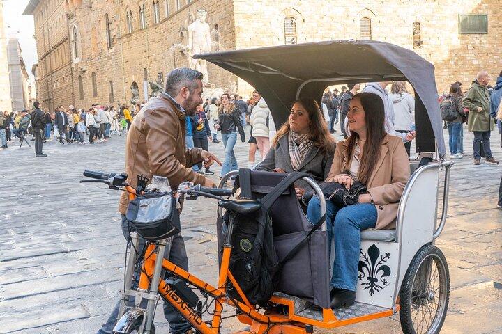 Florence Private Transportation in Rickshaw
