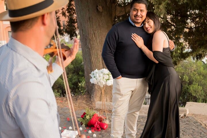 Proposal Planning and Photoshoot in Rome