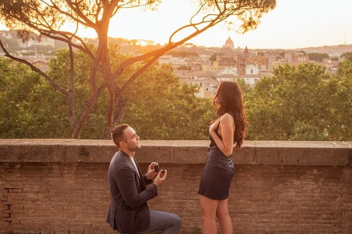 Proposal Planning and Photoshoot in Rome