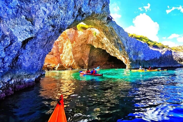 From Athens Half Day Sea Kayak Tour at the Corinthian Gulf