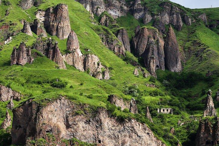 Tatev Khndzoresk Shaki Waterfall Areni Winery Tour from Yerevan
