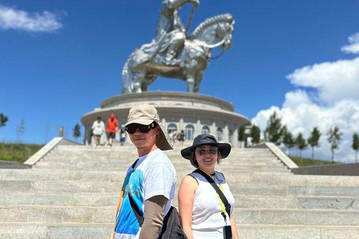 Transport Terelj +Zaisan +Chinggis Khaan statue /No guide/