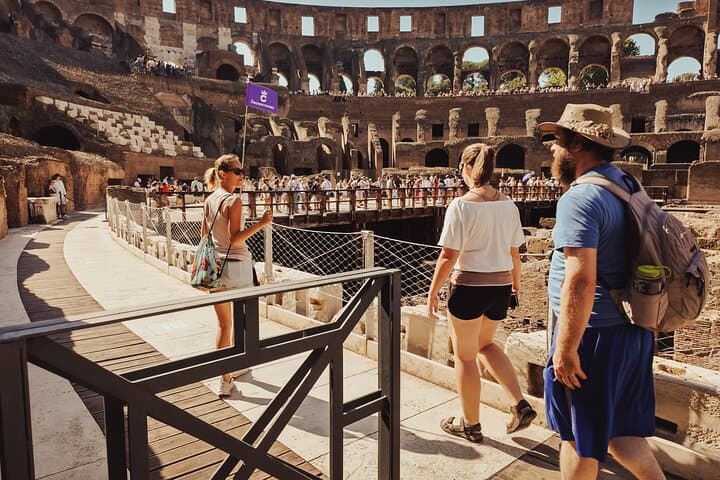 Colosseum Arena Floor, Roman Forum & Palatine Hill Tour