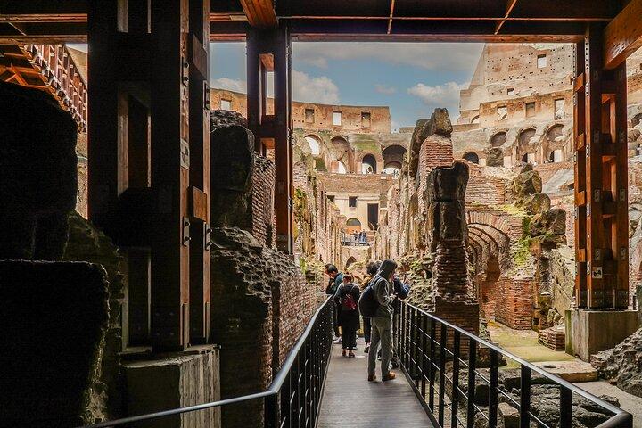 Colosseum Underground & Arena Floor with Roman Forum Tour