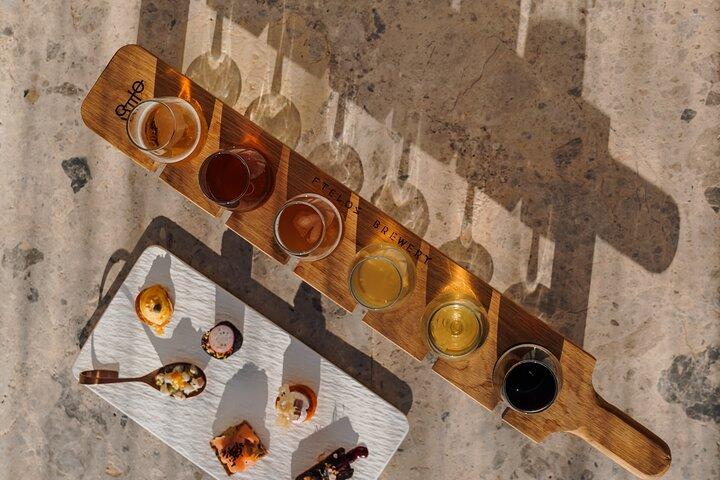 Santorini: Beer Tasting and Pairing Experience at Ftelos Brewery