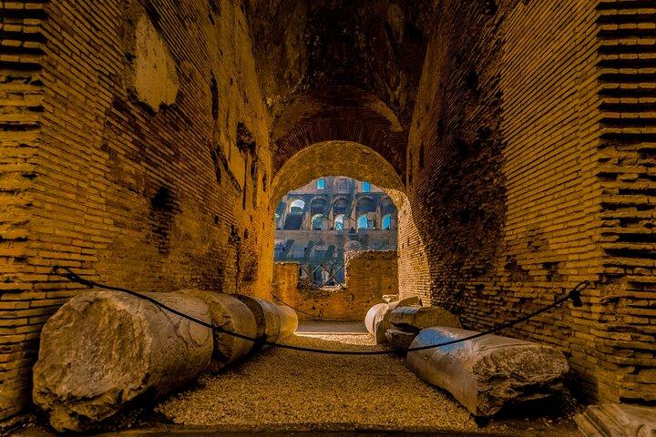 Colosseum Underground & Arena Floor with Roman Forum Tour