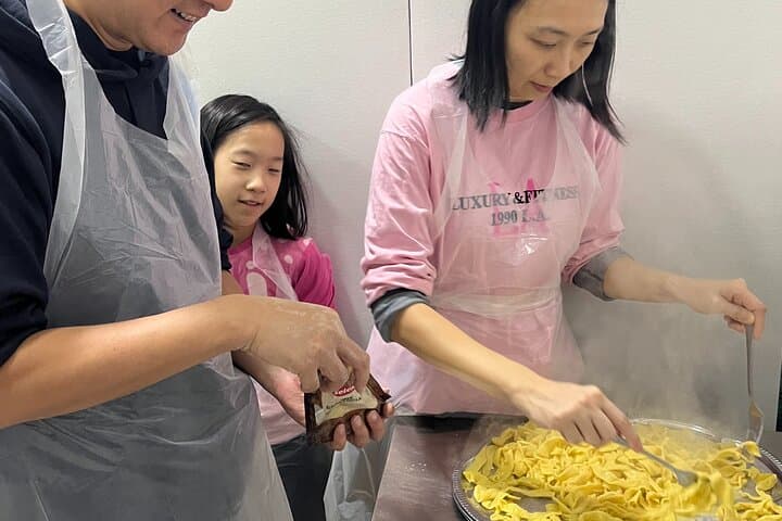 Private Fettuccine Alfredo and Ravioli Class Grandma recipe