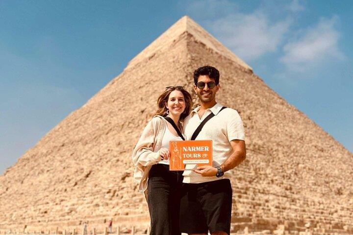 All in one Giza Pyramids, Sphinx, Saqqara, Memphis & Lunch