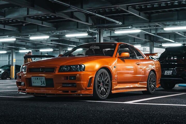 Tokyo and Daikoku Fast and Furious Skyline 34