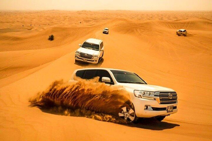 Dubai: Morning Desert Safari Quad Bike Red Dunes Sandboarding
