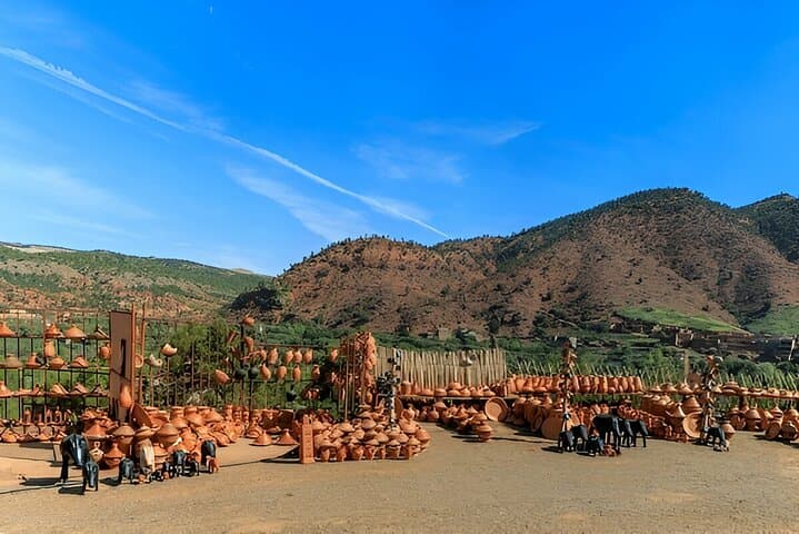From Marrakech: Atlas Mountains, Ourika Valley & Waterfall